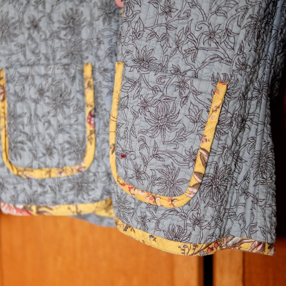 Reversible Quilt Shacket - Picture 16 of 16